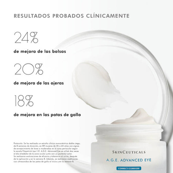 SkinCeuticals AGE ADVANCED EYE Crema Antiojeras y Arrugas 15 ML