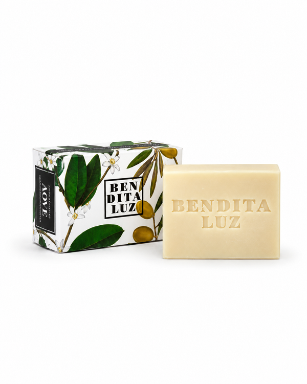 BENDITALUZ JABON RUSTICO AZAHAR Y HOJA DE OLIVO 100gr