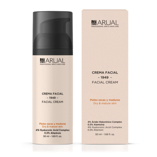 Arual Crema Facial Antiedad Pie seca y maduras 50ml