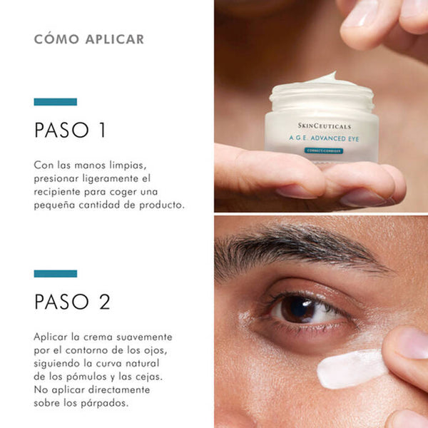 SkinCeuticals AGE ADVANCED EYE Crema Antiojeras y Arrugas 15 ML